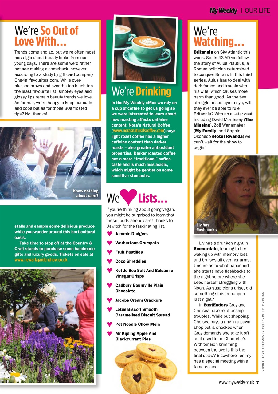 My Weekly Preview Pages