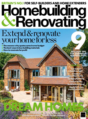 Homebuilding & Renovating Magazine issue October 2021