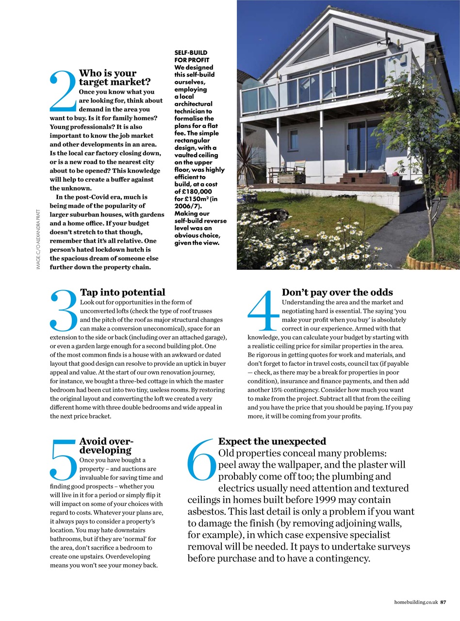 Homebuilding & Renovating Magazine Preview Pages