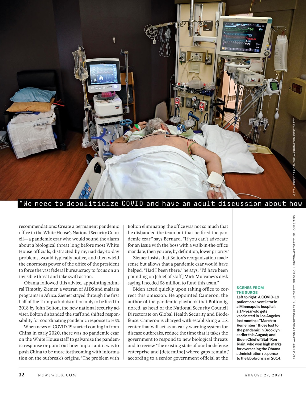 Newsweek International Preview Pages