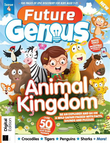 Future Genius Bookazine issue Future Genius: The Animal Kingdom Issue 4