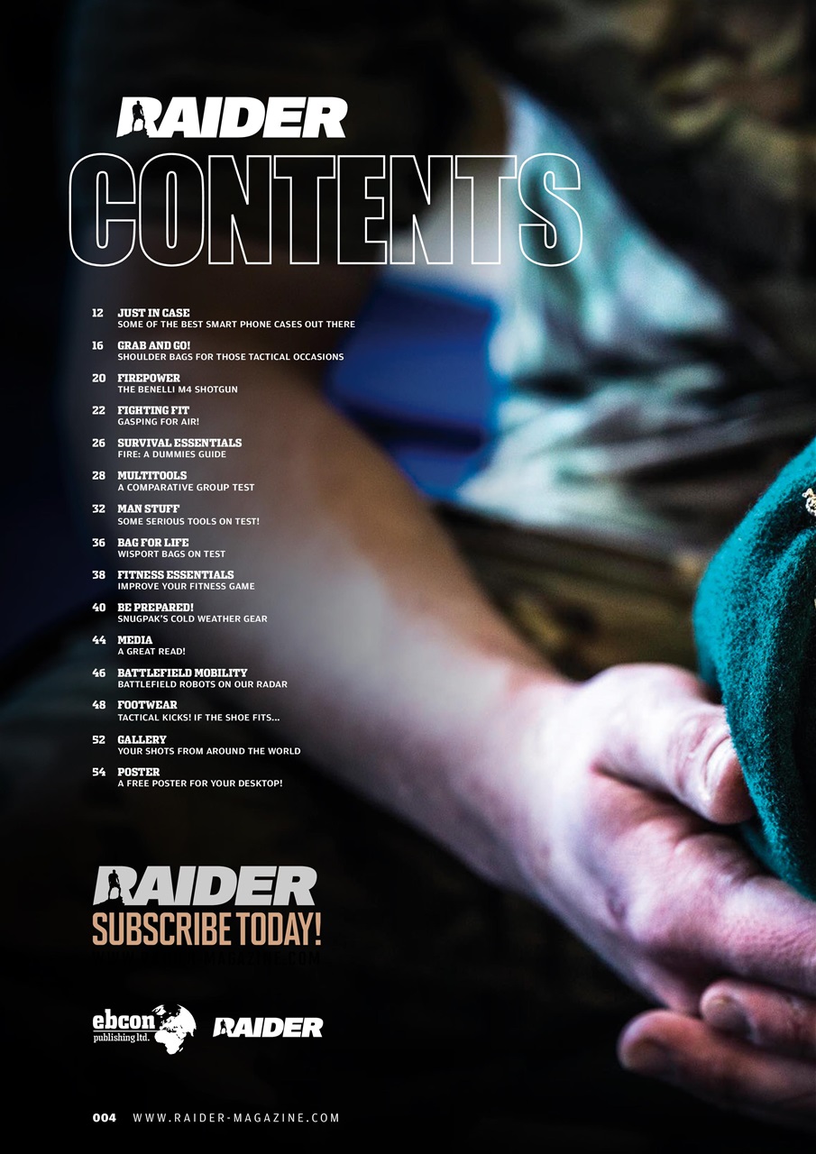 Raider Preview Pages