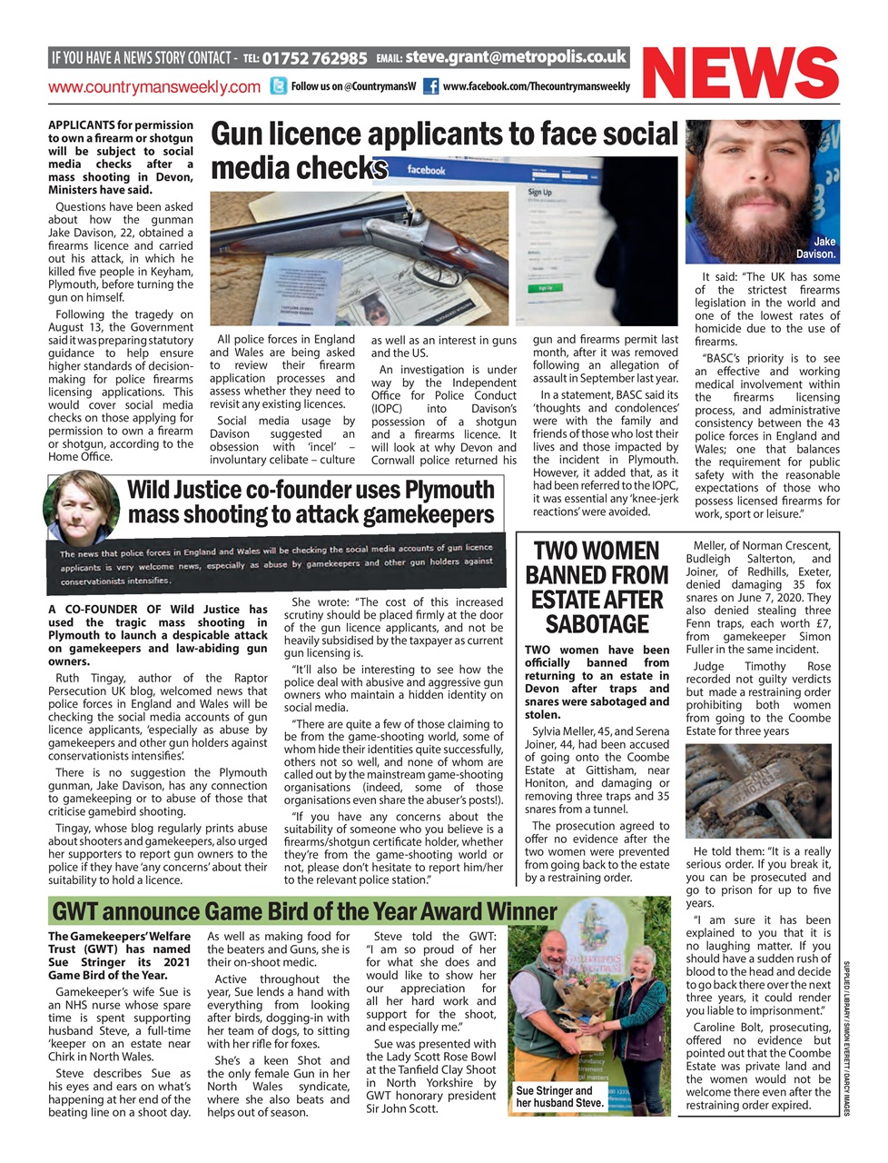 Countryman's Weekly Preview Pages