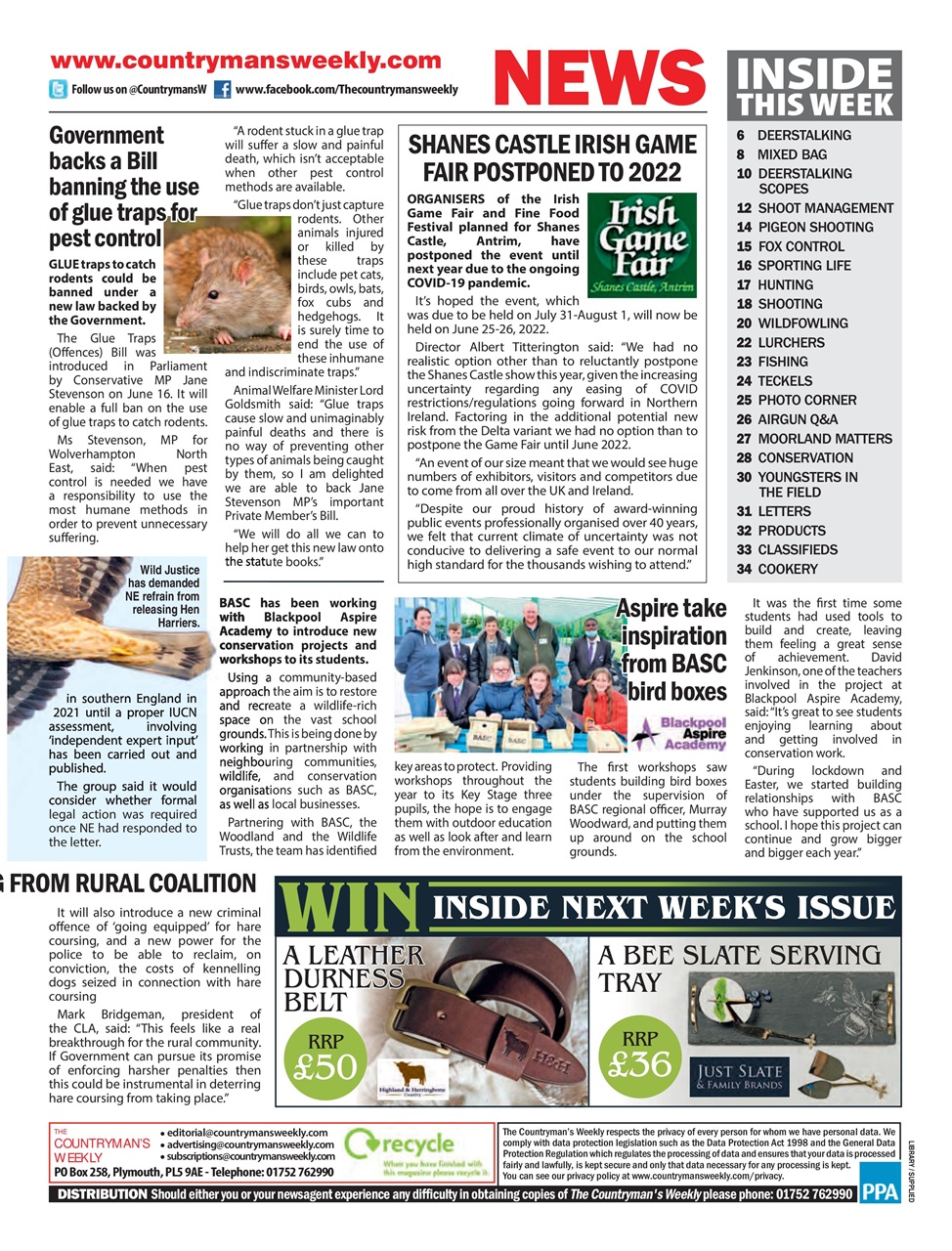 Countryman's Weekly Preview Pages