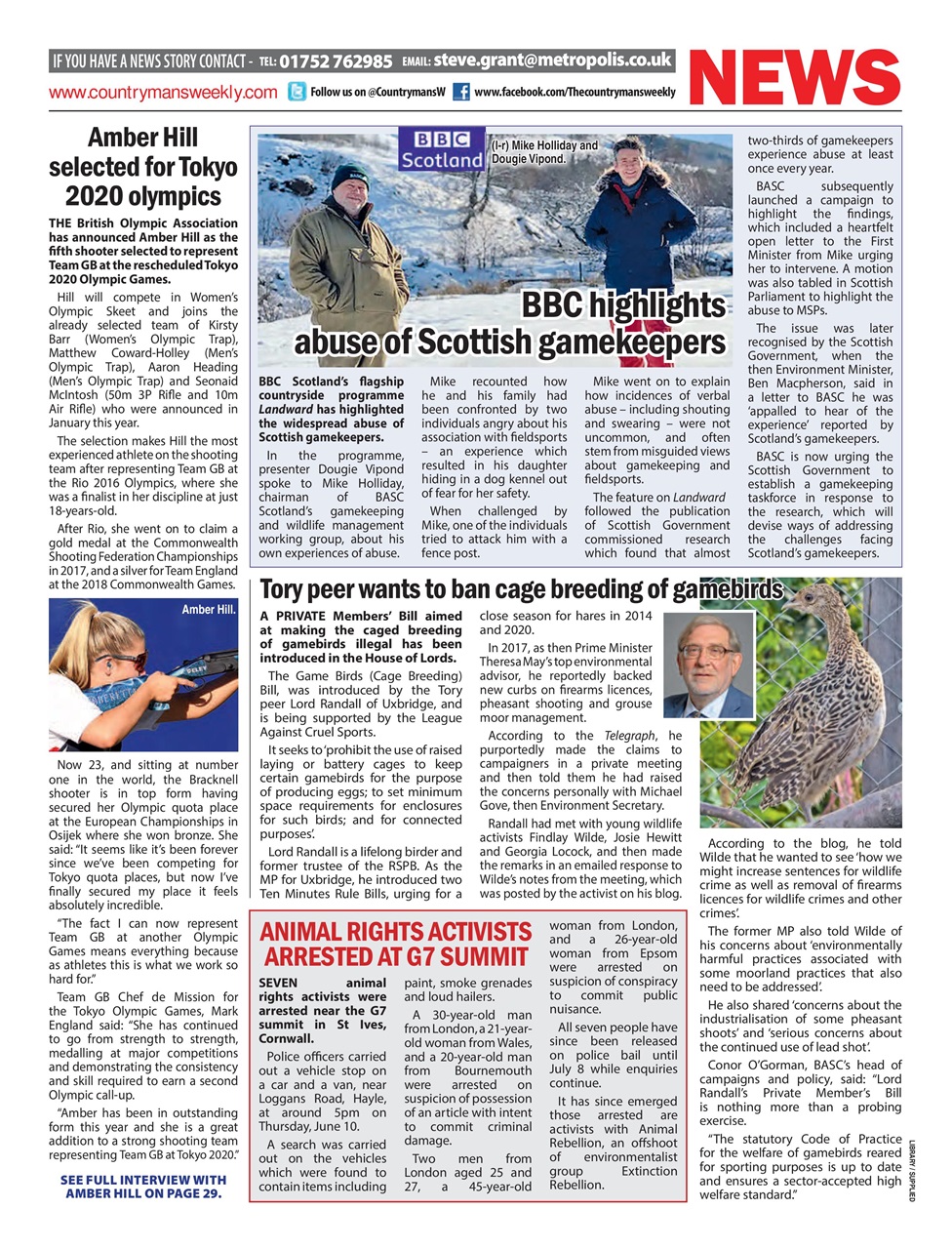 Countryman's Weekly Preview Pages