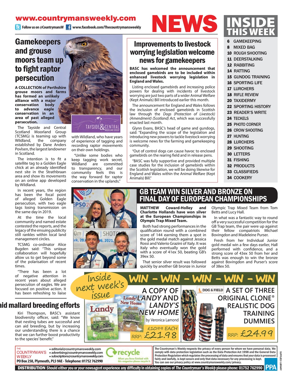 Countryman's Weekly Preview Pages