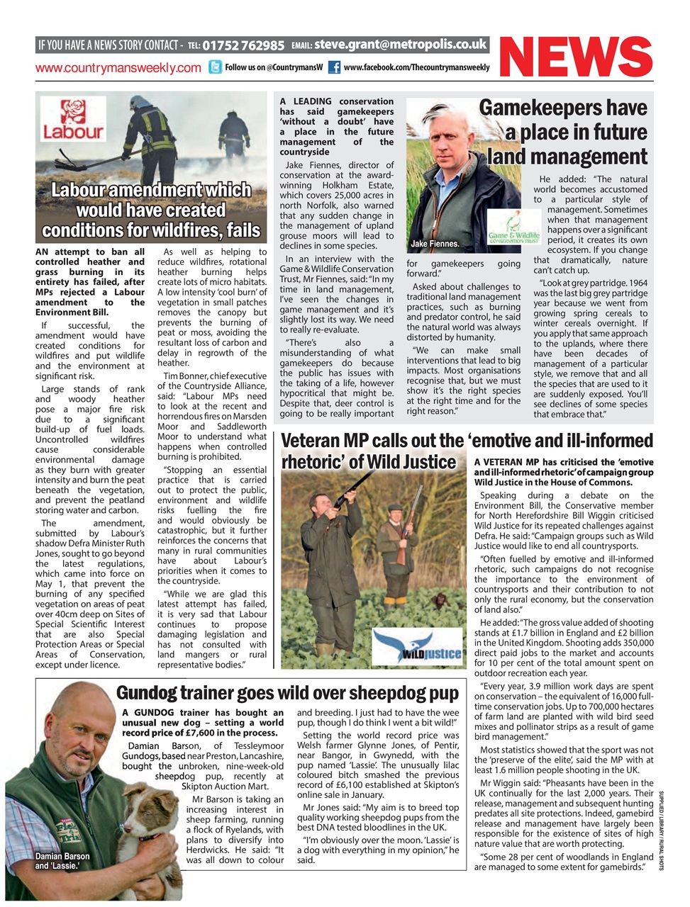 Countryman's Weekly Preview Pages