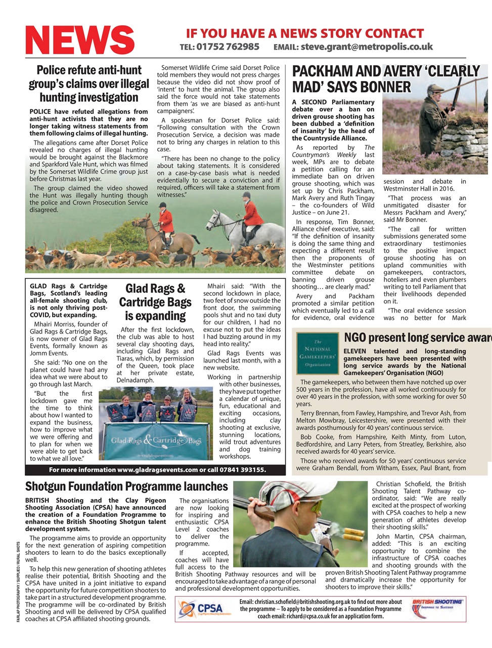 Countryman's Weekly Preview Pages