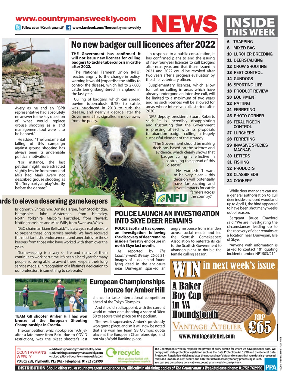 Countryman's Weekly Preview Pages
