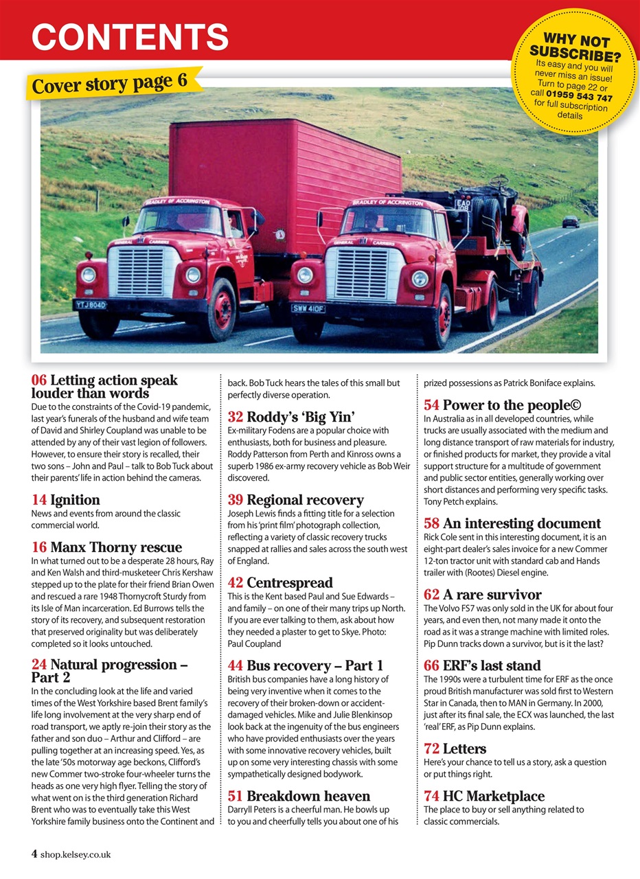 Heritage Commercials Magazine Preview Pages