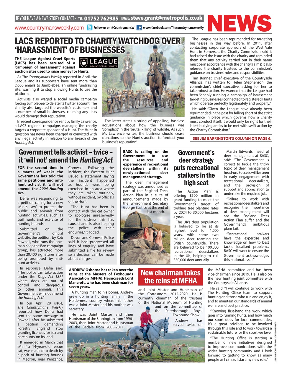 Countryman's Weekly Preview Pages
