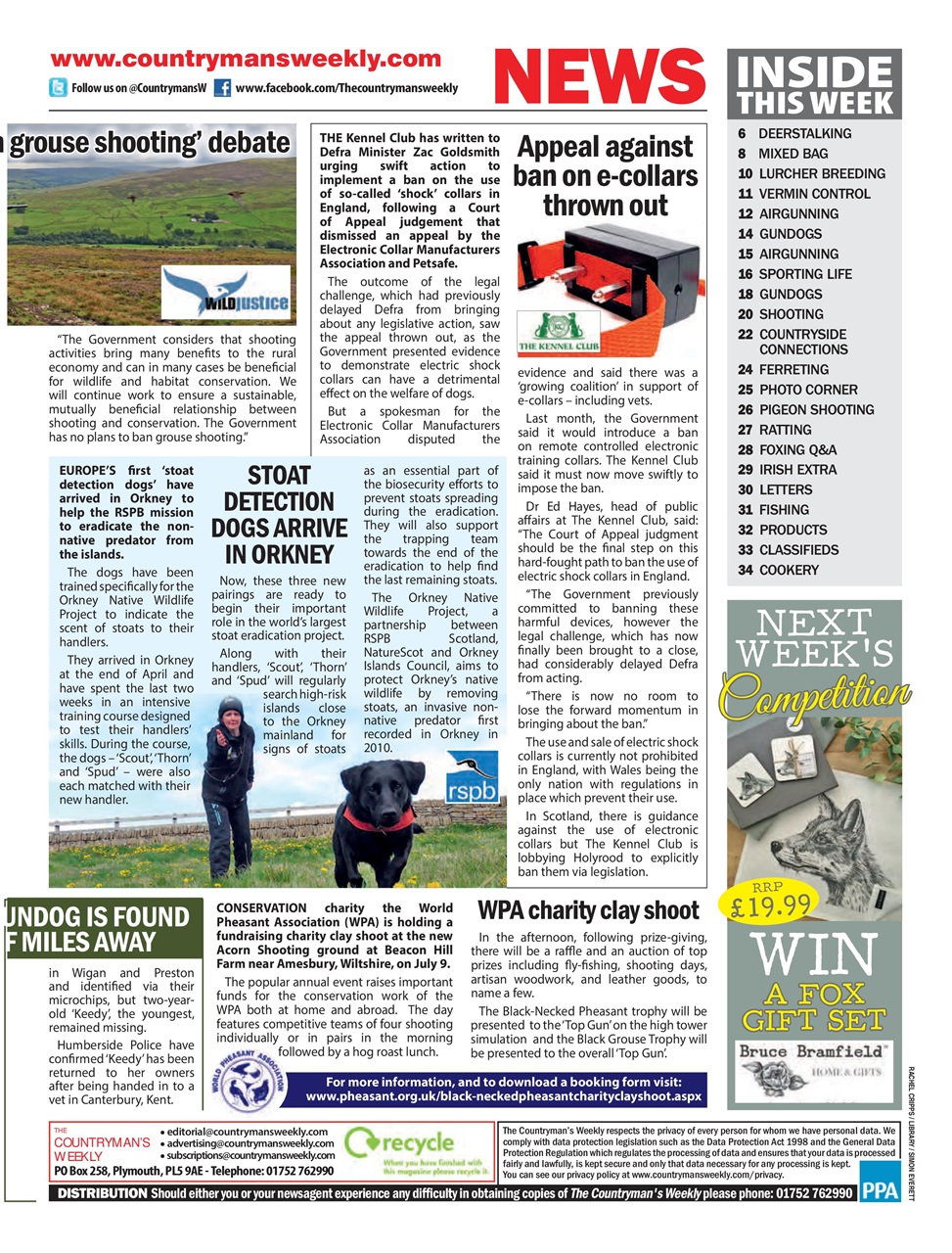 Countryman's Weekly Preview Pages