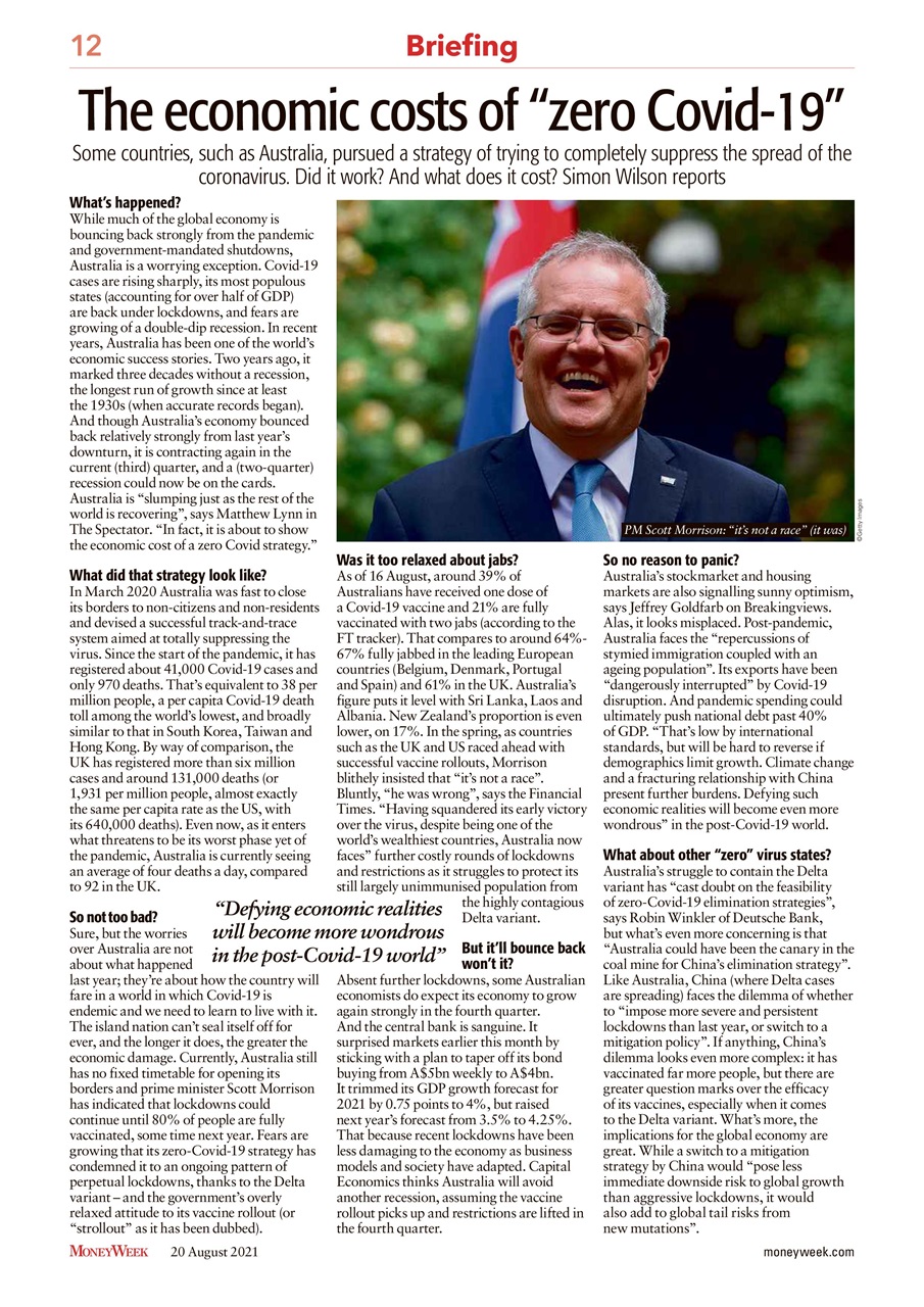 MoneyWeek Preview Pages
