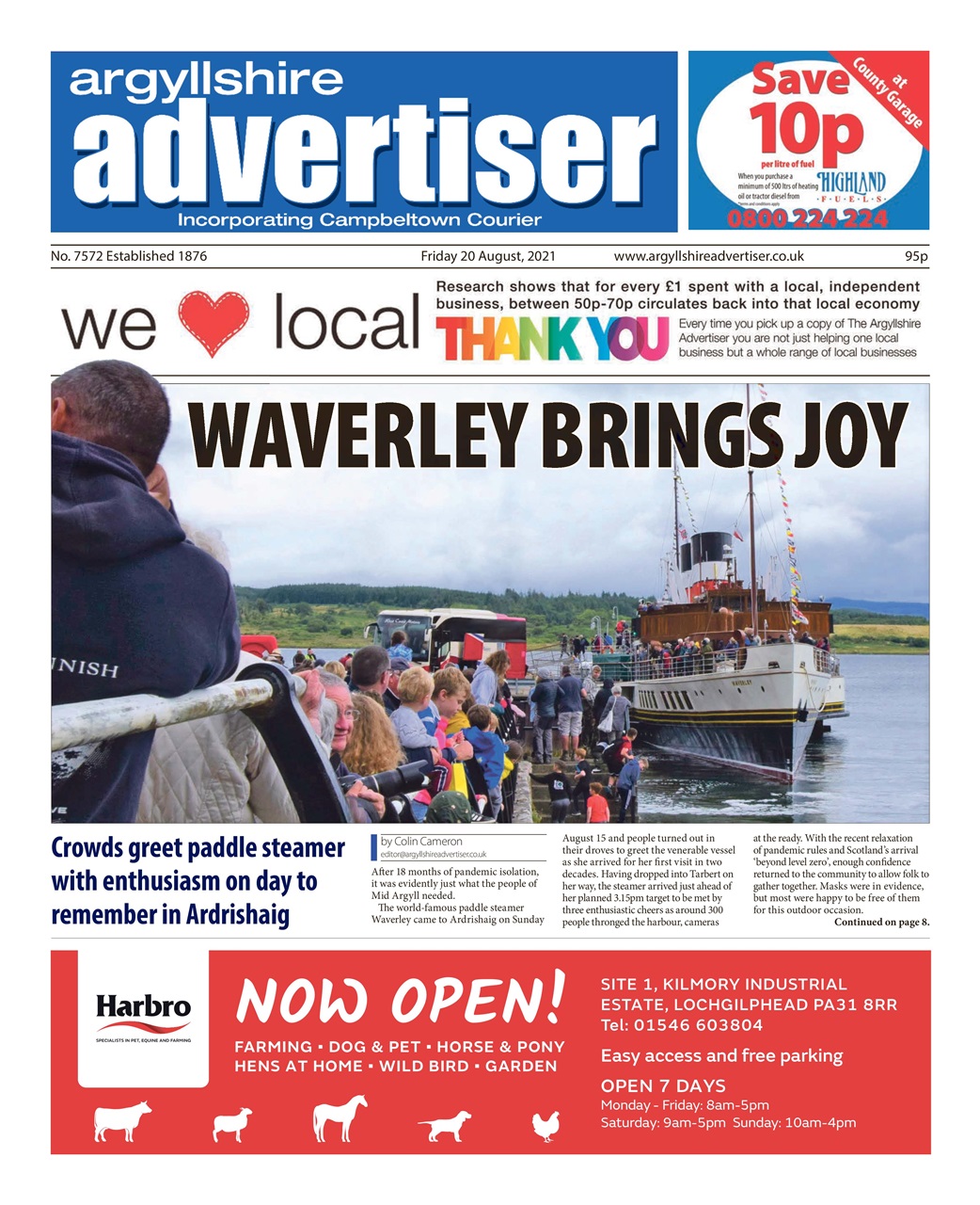 Argyllshire Advertiser Preview Pages