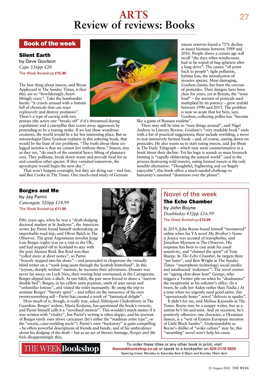 The Week Preview Pages