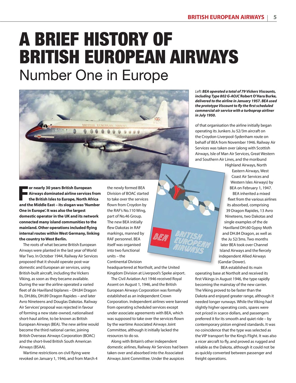 Aviation Archive Magazine Preview Pages