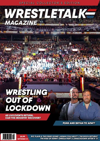 Wrestletalk Magazine issue September 2021
