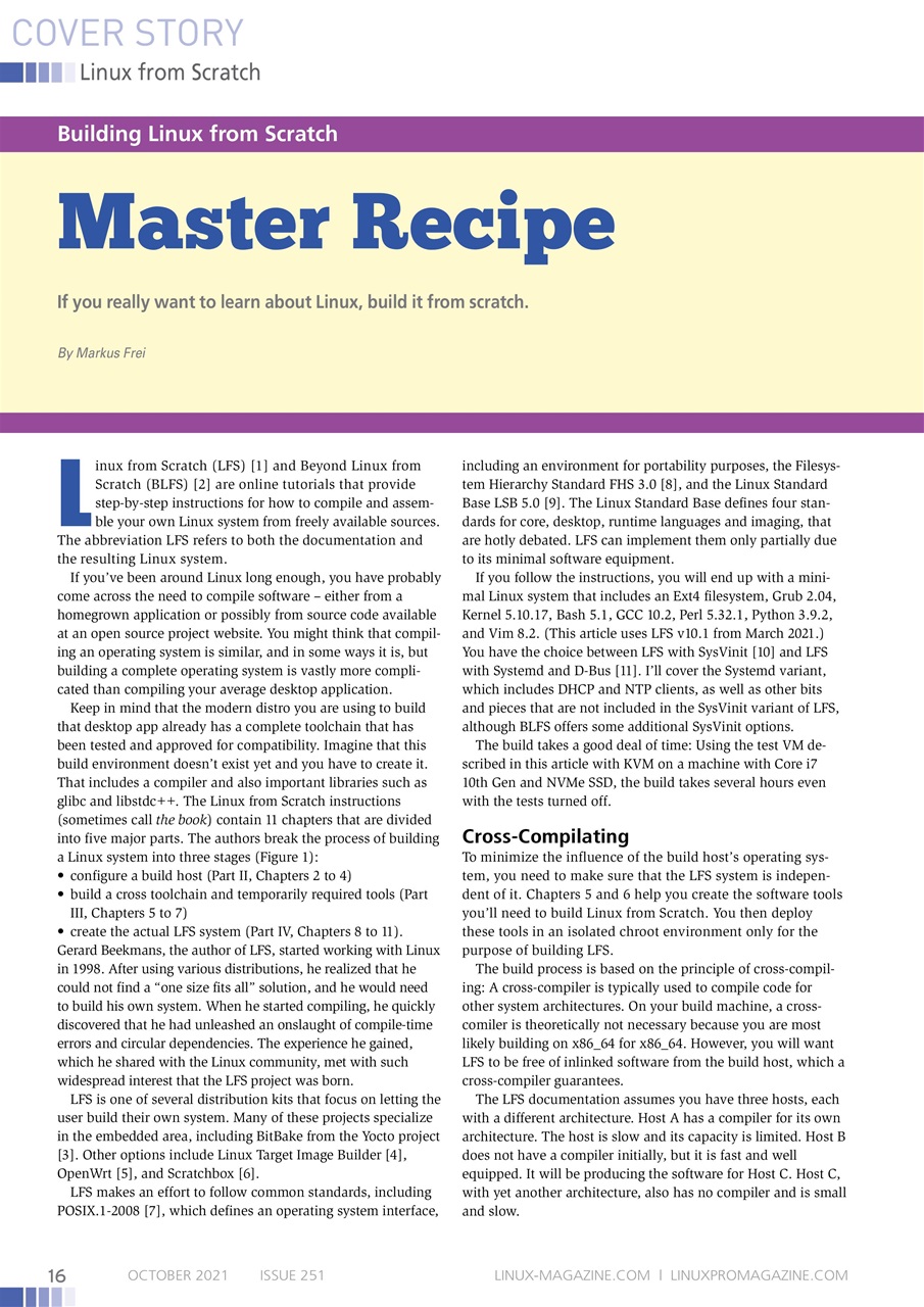 Linux Magazine Preview Pages