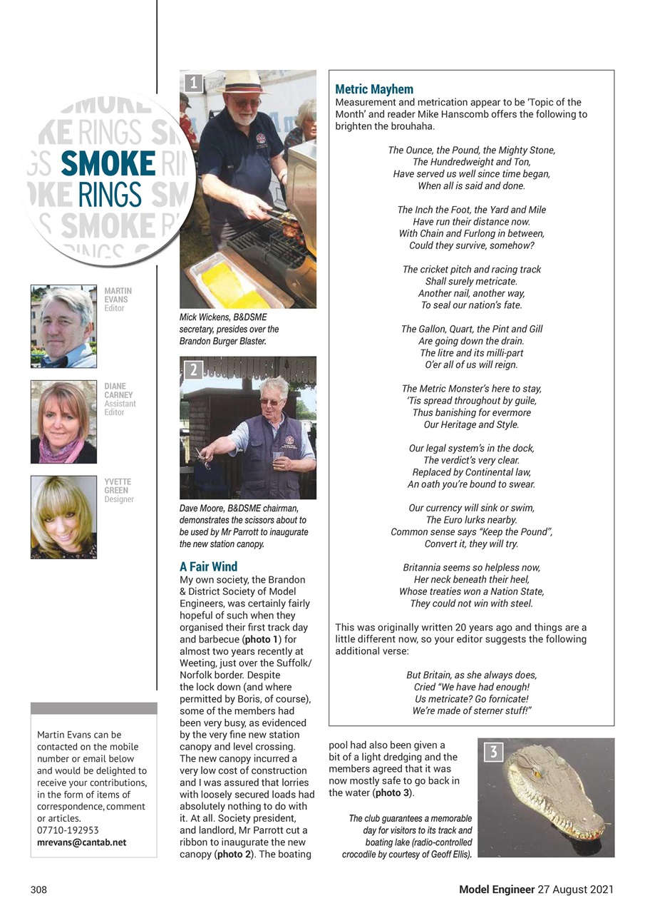 Model Engineer Preview Pages