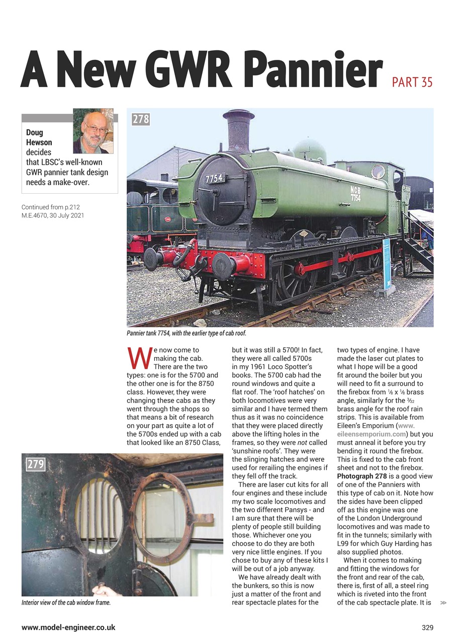 Model Engineer Preview Pages