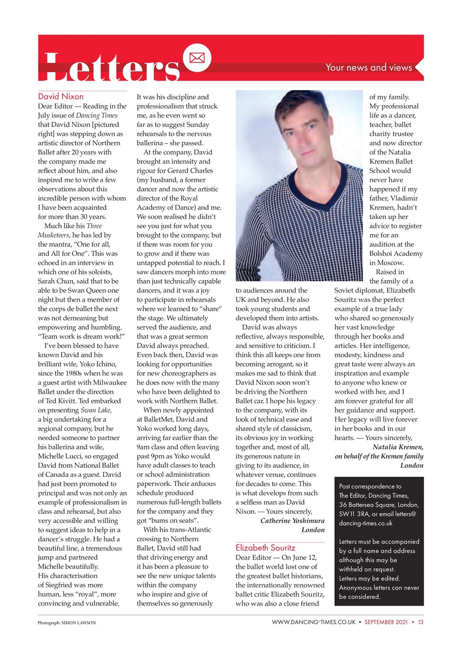 Dancing Times Preview Pages