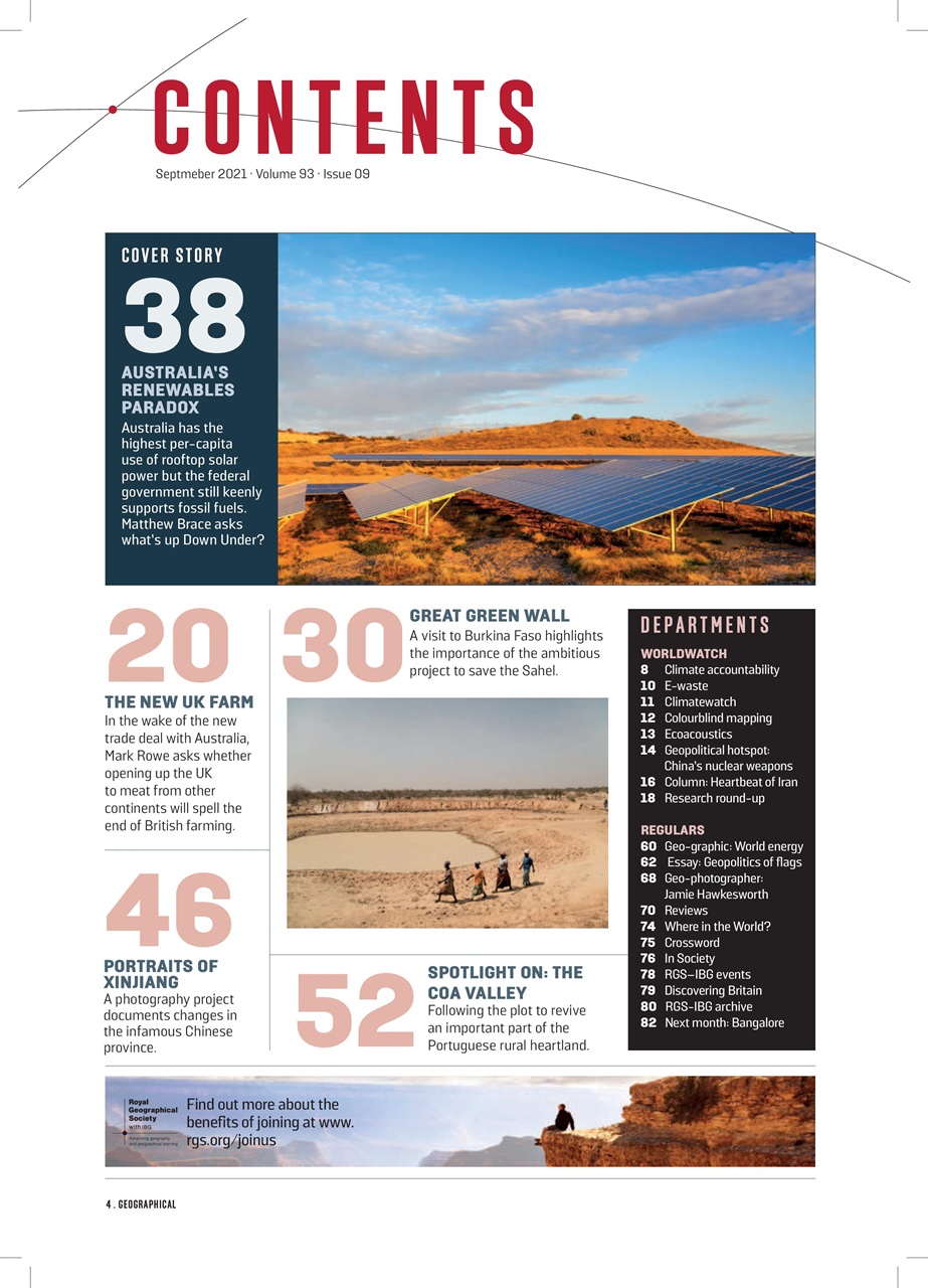 Geographical Preview Pages