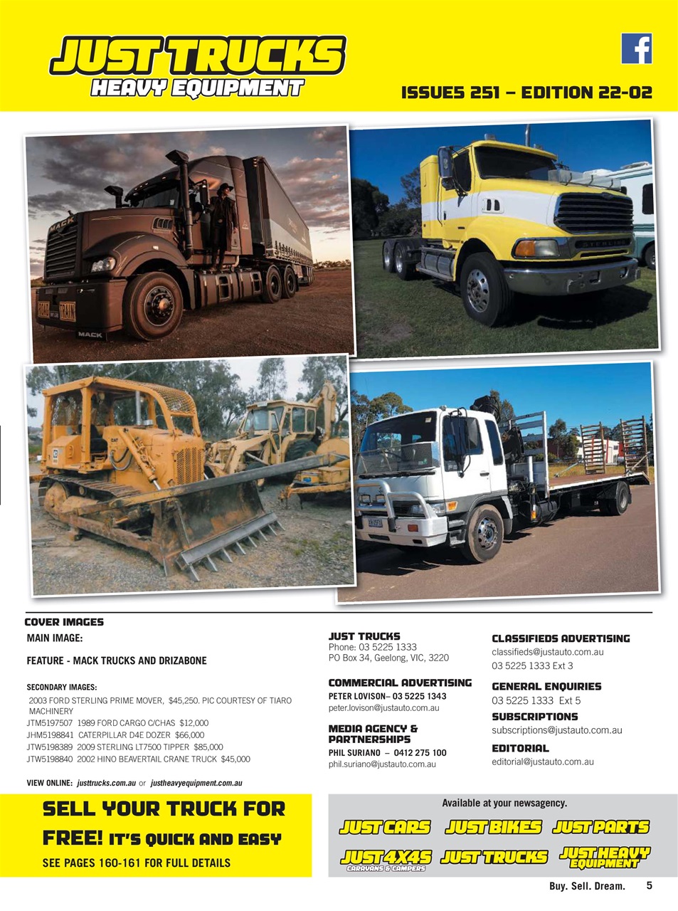 JUST TRUCKS Preview Pages