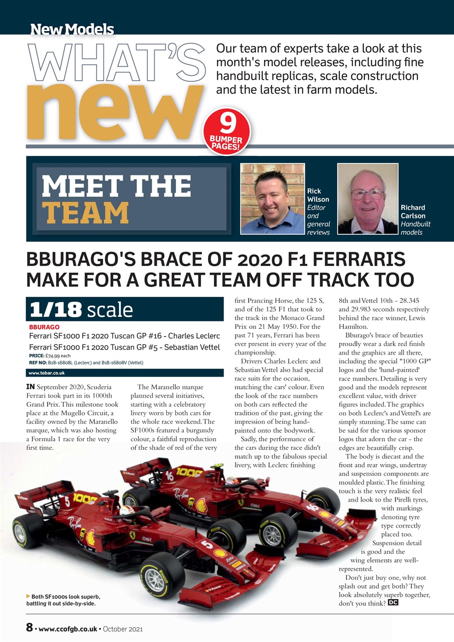 Diecast Collector Preview Pages