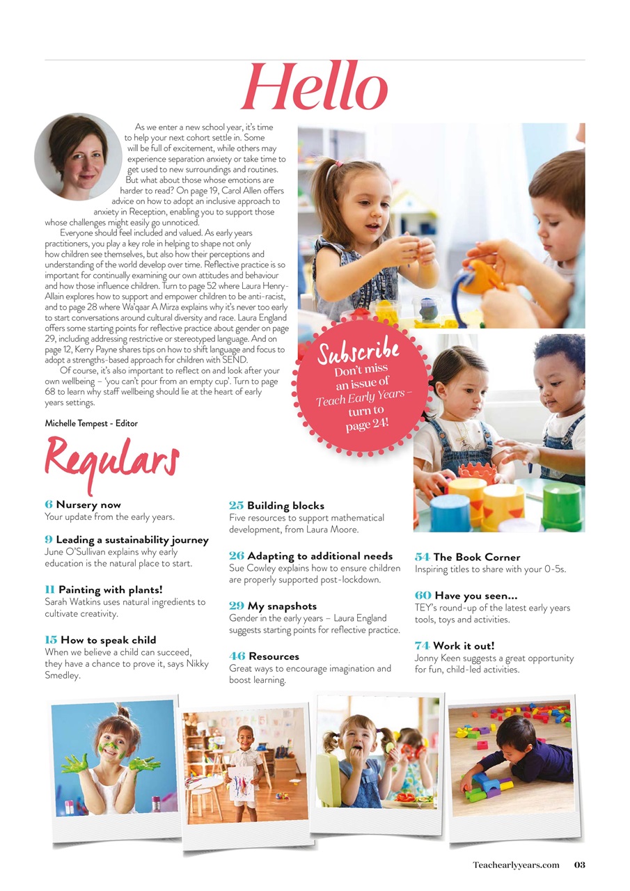 Teach Early Years Preview Pages