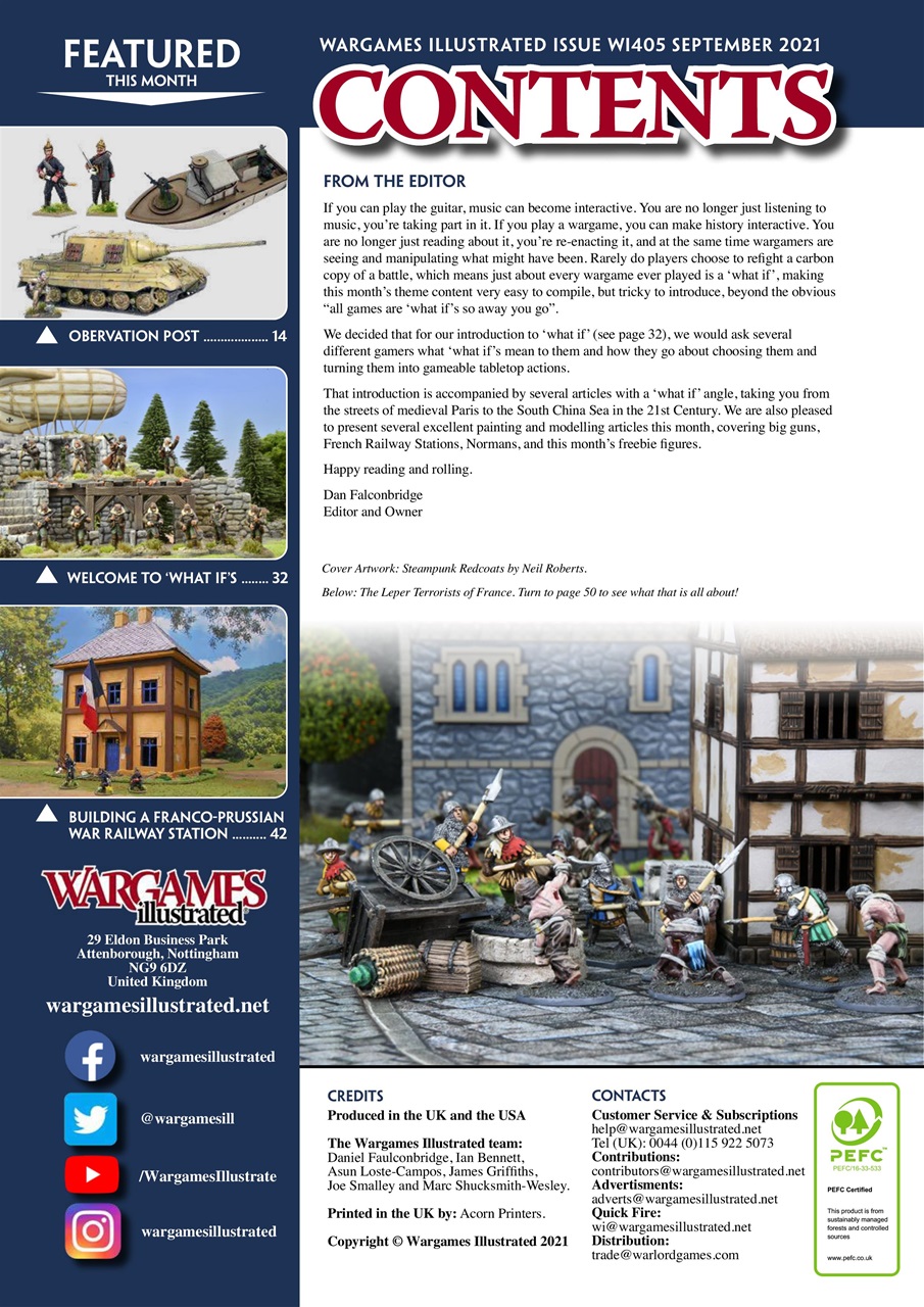 Wargames Illustrated Preview Pages