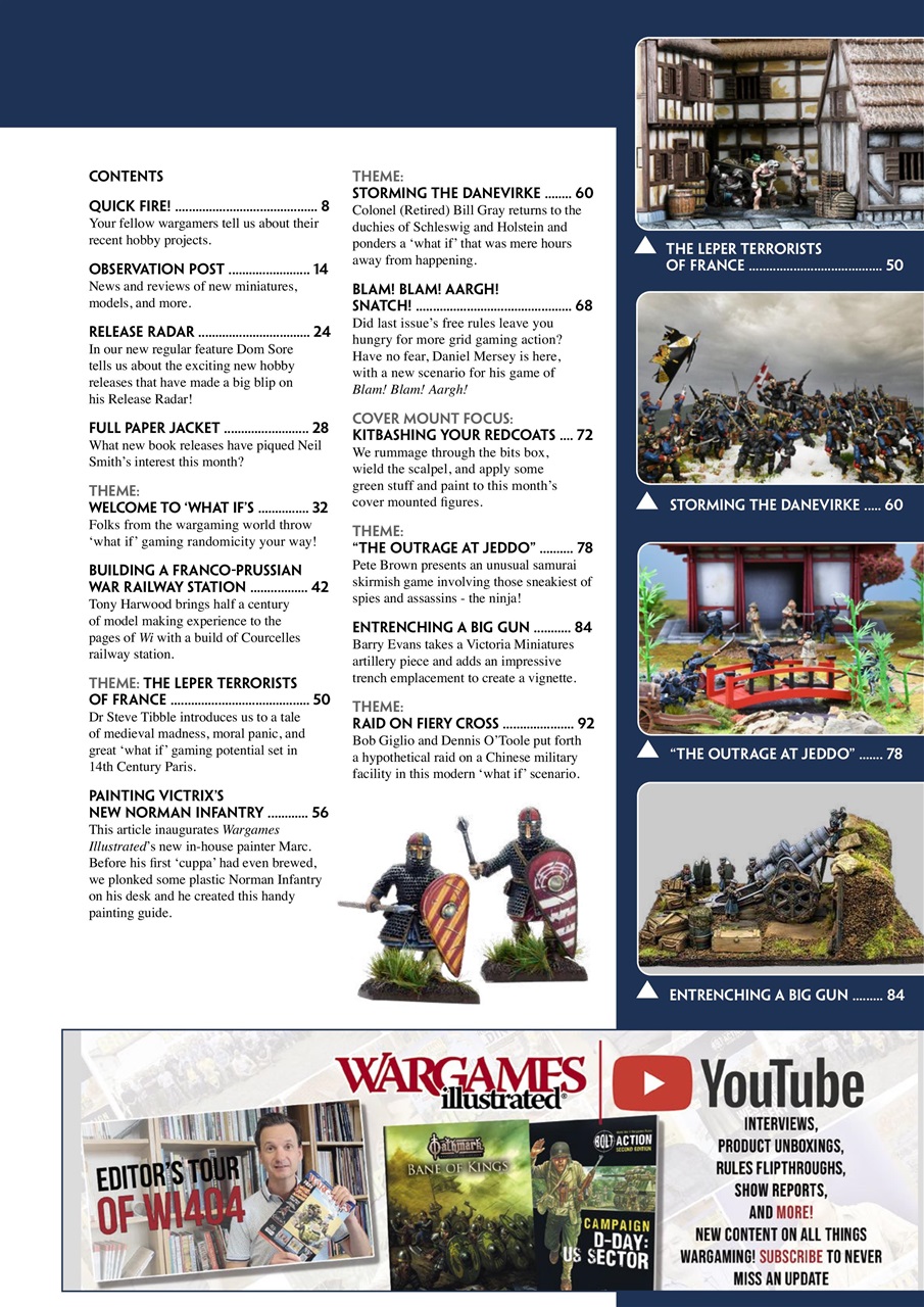 Wargames Illustrated Preview Pages