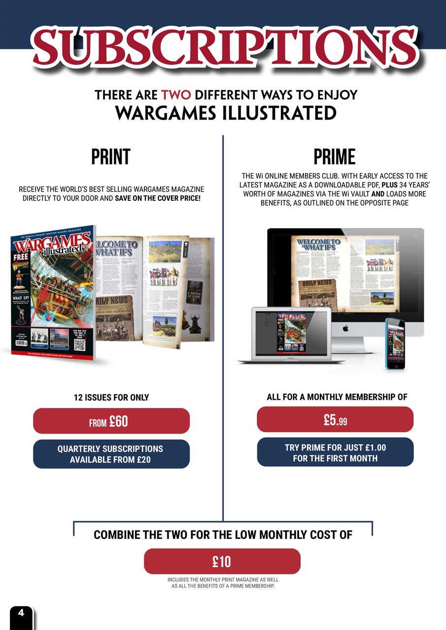 Wargames Illustrated Preview Pages