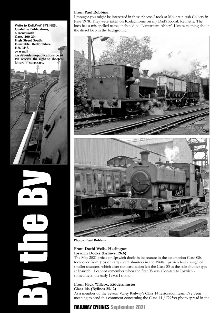 Railway Bylines Preview Pages