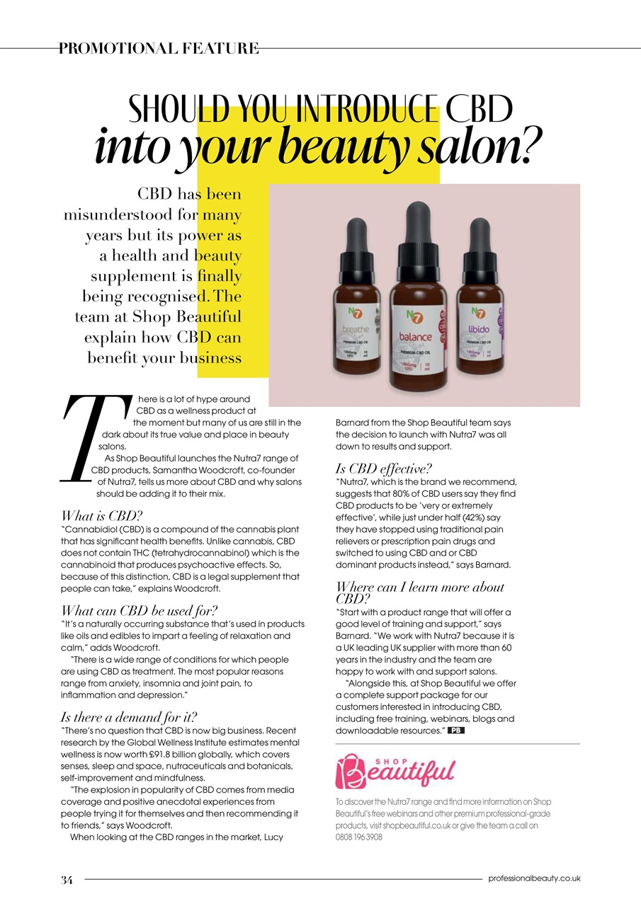Professional Beauty Preview Pages