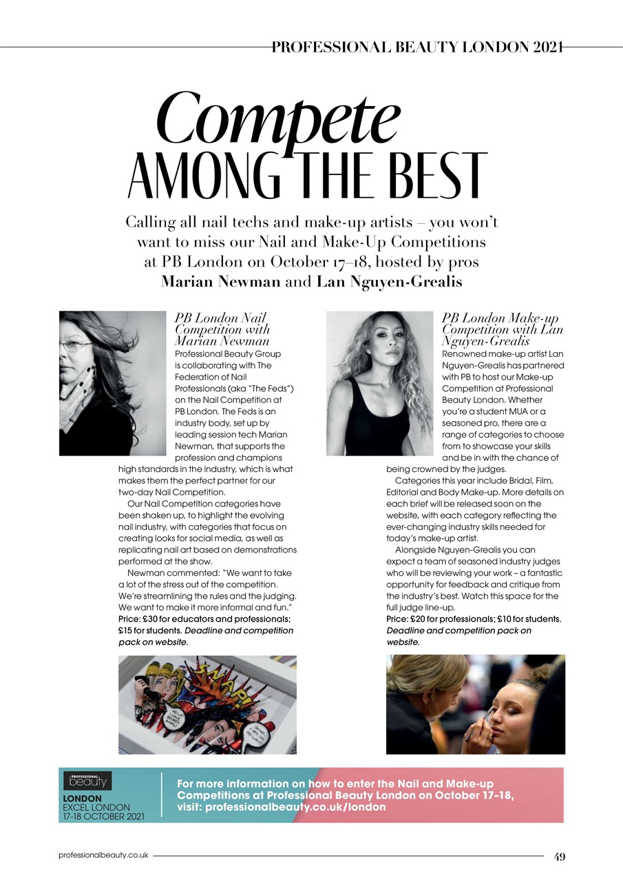 Professional Beauty Preview Pages