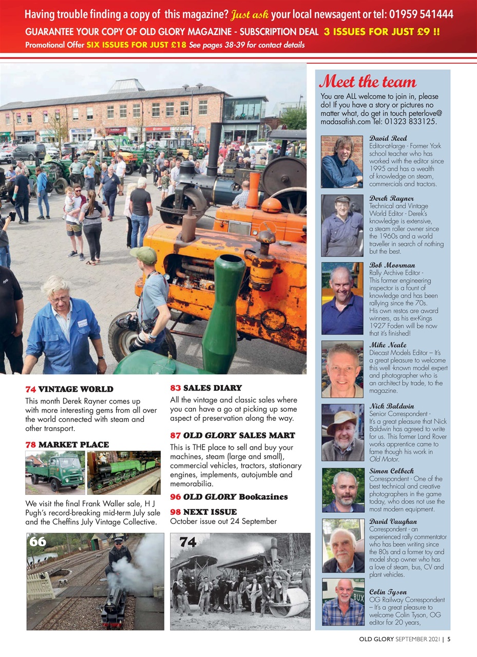 Old Glory Magazine Preview Pages