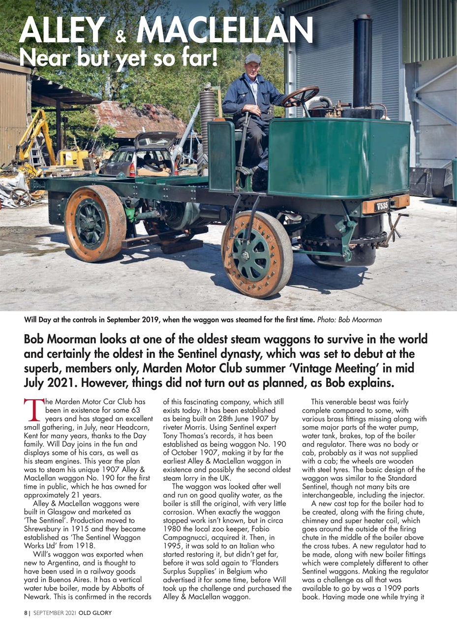 Old Glory Magazine Preview Pages