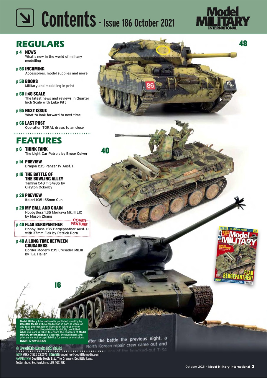 Military Modelling International Magazine Preview Pages