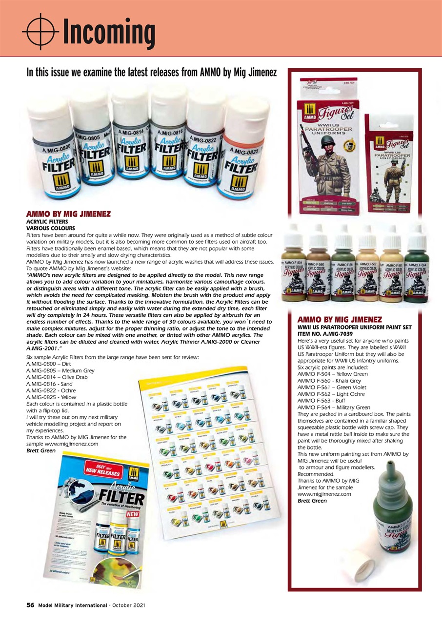 Military Modelling International Magazine Preview Pages
