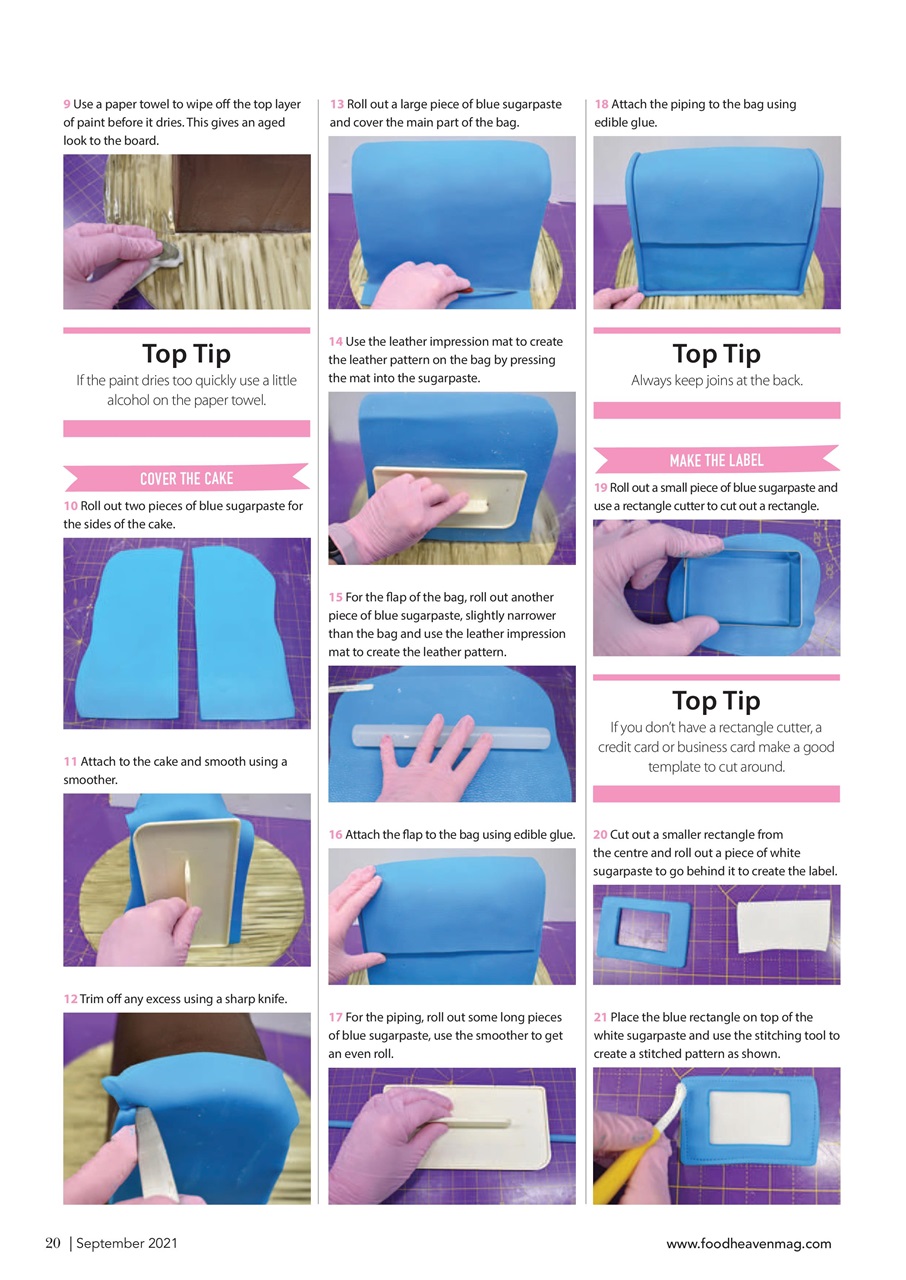 Cake Decoration & Sugarcraft Magazine Preview Pages