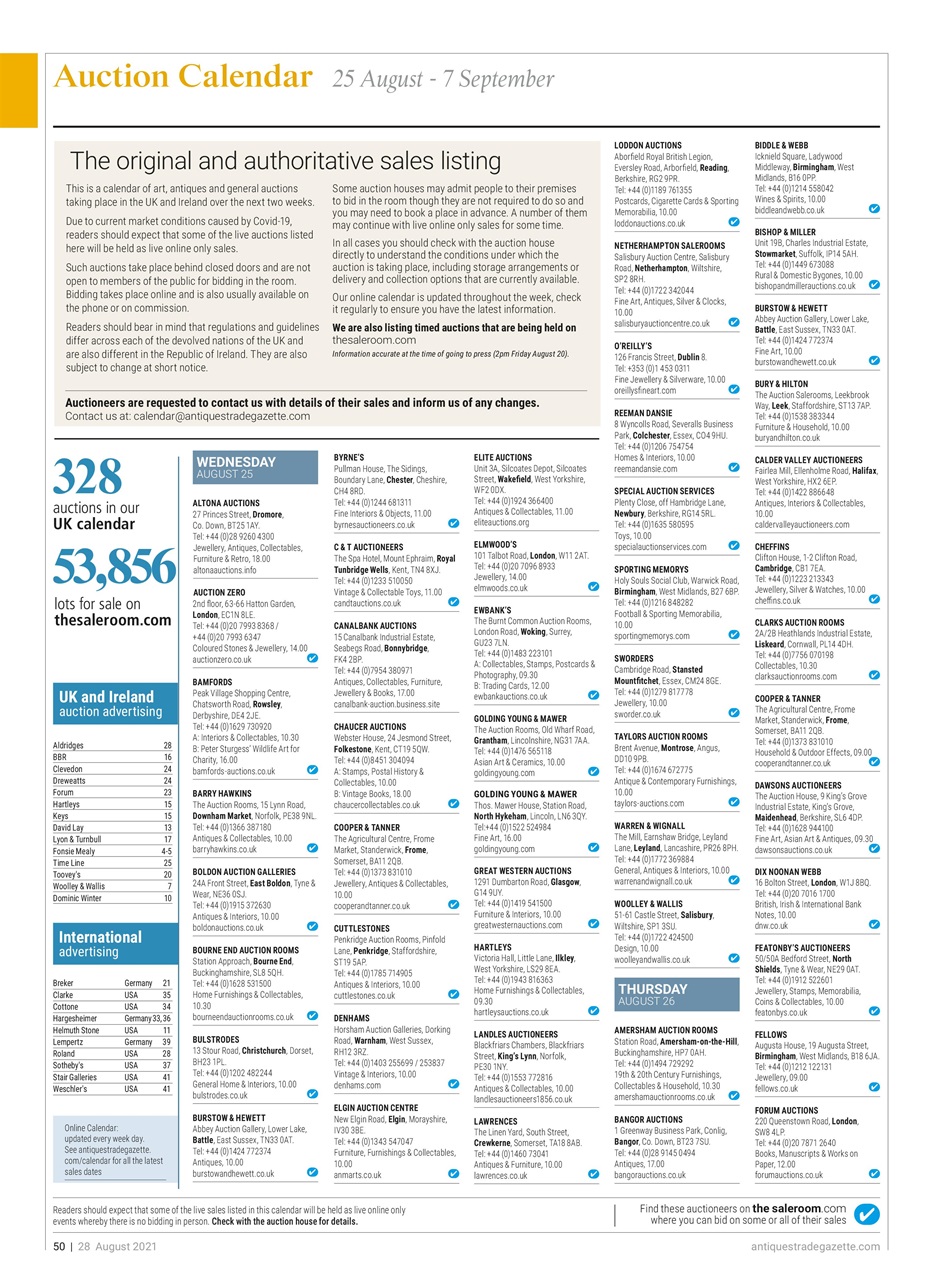 Antiques Trade Gazette Preview Pages