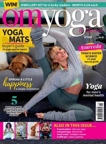 OM Yoga Magazine issue October 2021