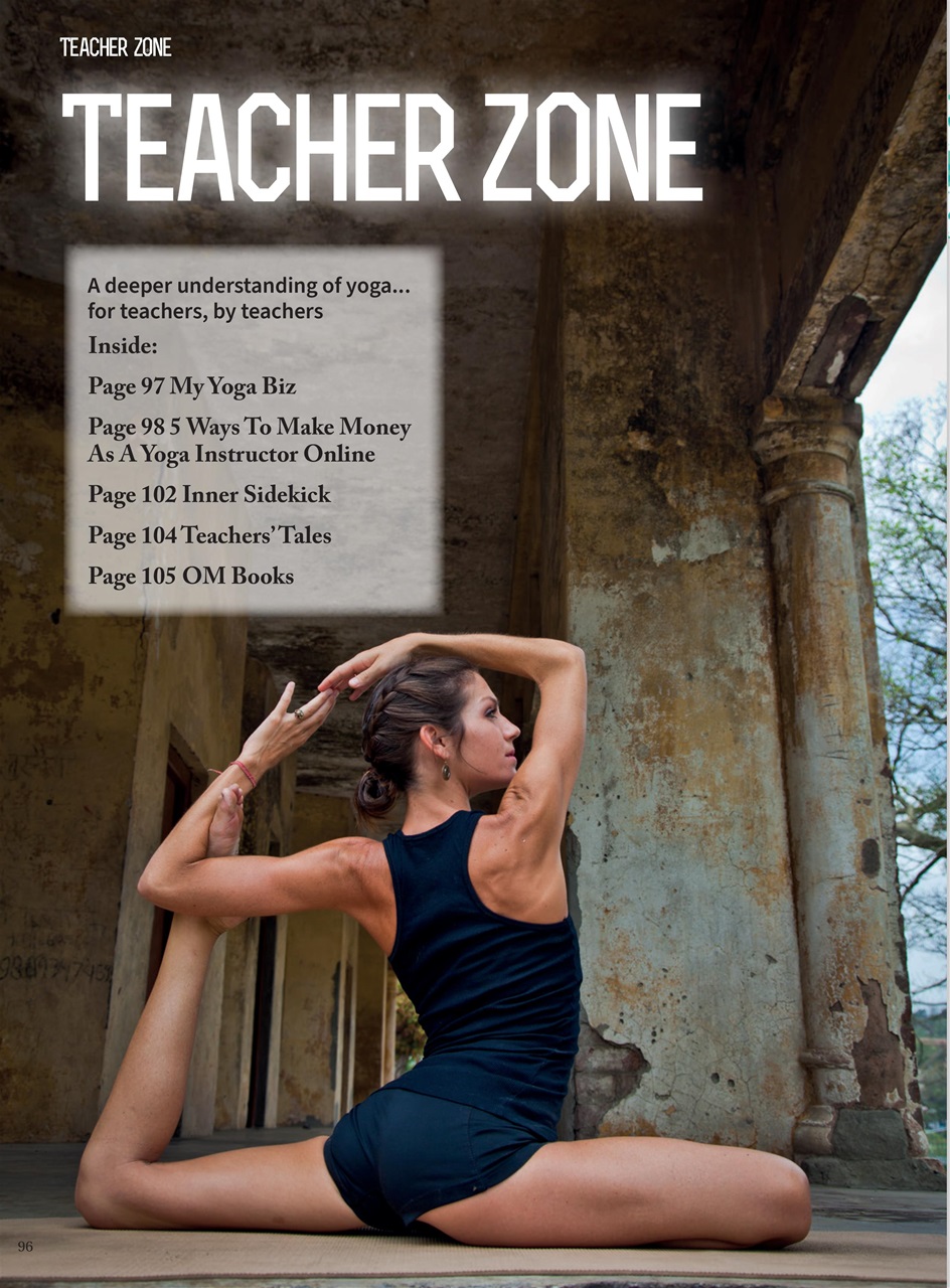 OM Yoga Magazine Preview Pages