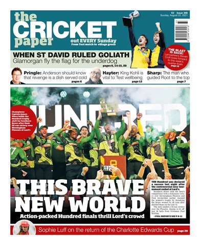 The Cricket Paper issue 22nd August 2021