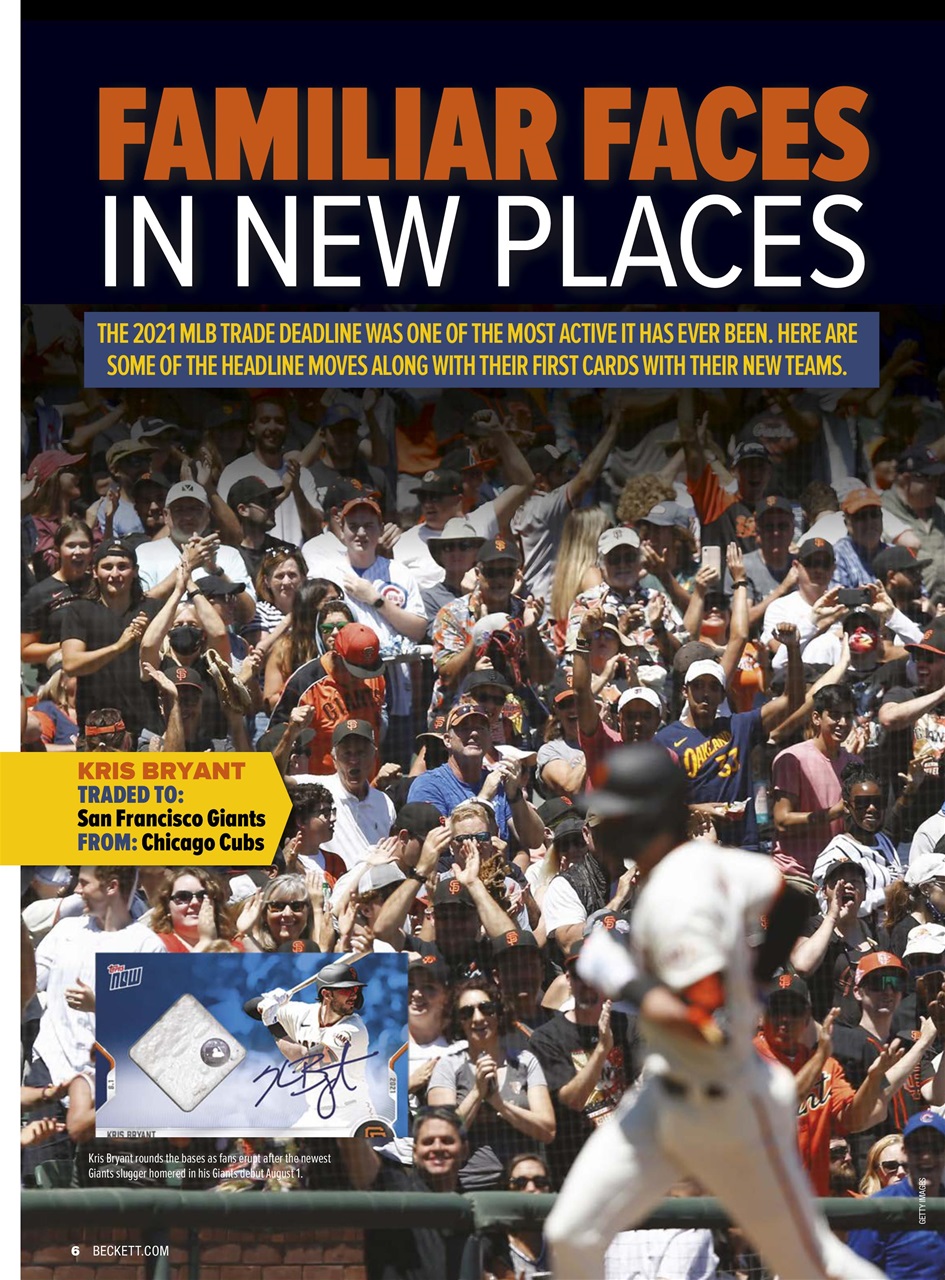 Beckett Baseball Magazine Preview Pages