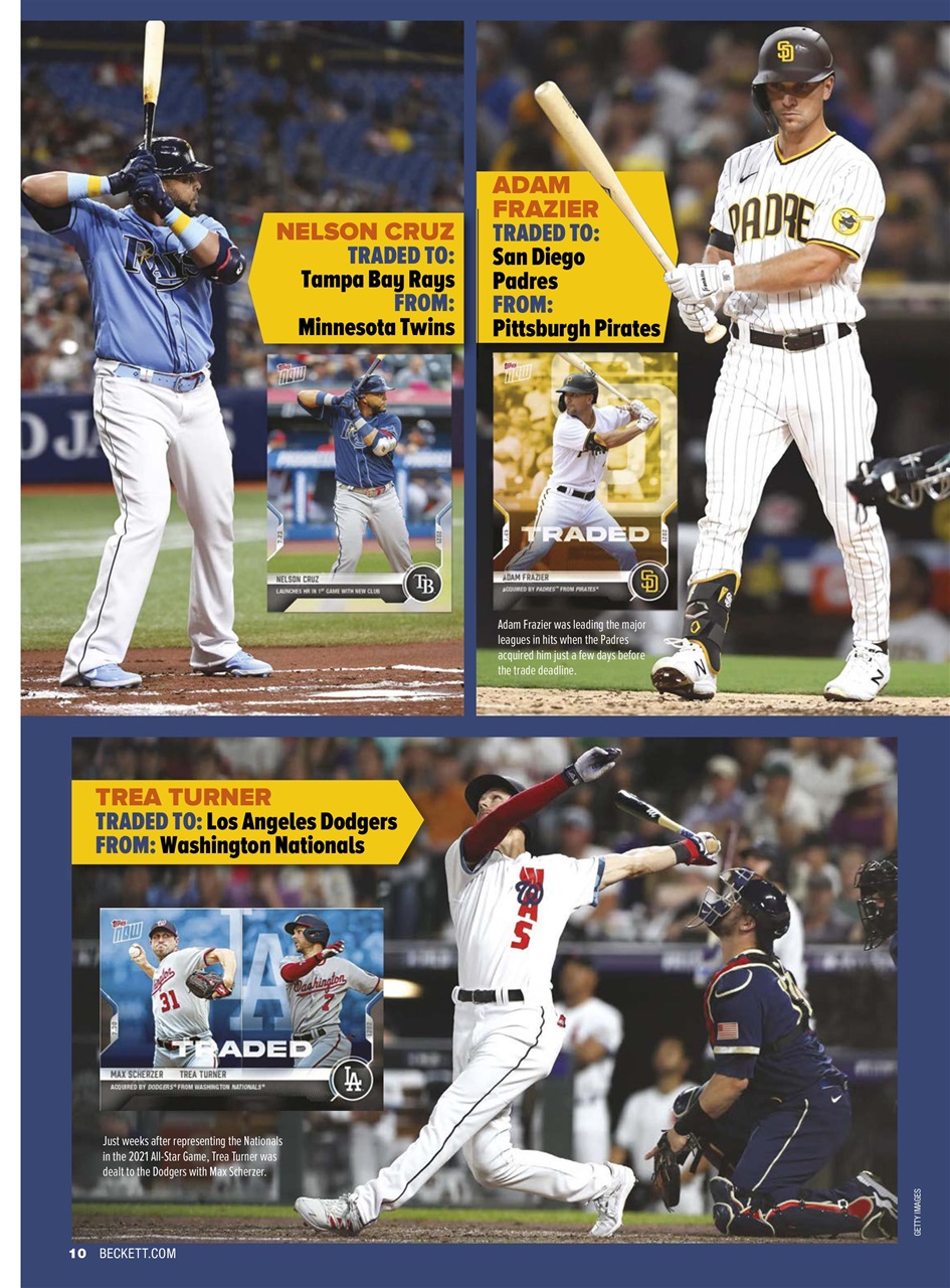 Beckett Baseball Magazine Preview Pages