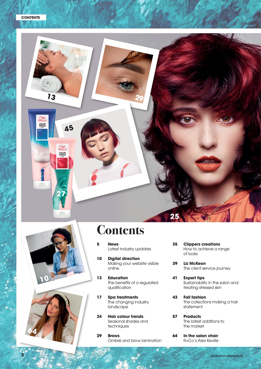 Professional Beauty & HJ Ireland Preview Pages