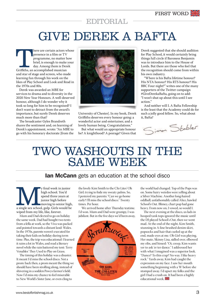 Best of British Preview Pages