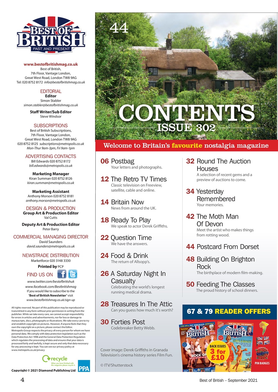 Best of British Preview Pages