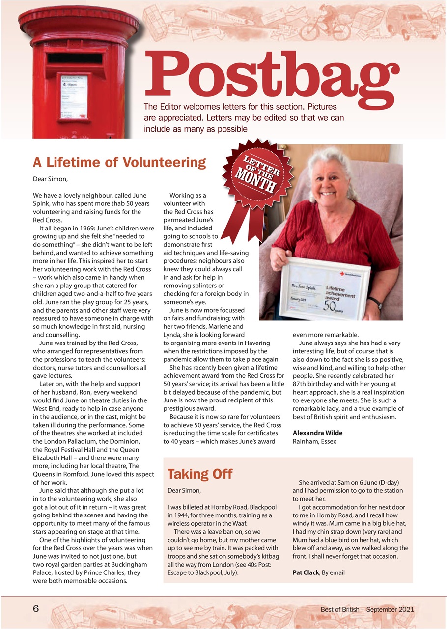 Best of British Preview Pages